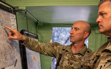 3-265 Air Defense Artillery Regiment Soldiers Train in the Box at JRTC