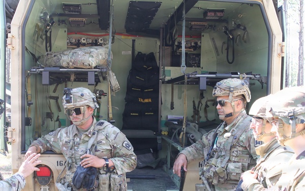 3-265 Air Defense Artillery Soldiers conduct training at the Box at JRTC