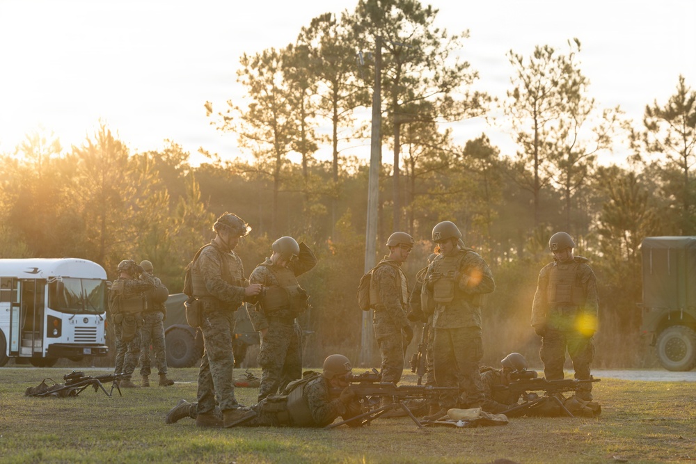 II Marine Expeditionary Force Support Battalion Field Exercise