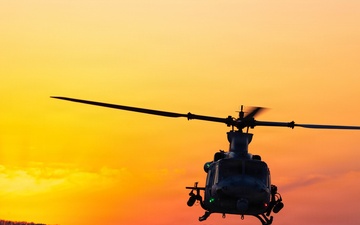 HMLA-369 arrives at Osan Air Base