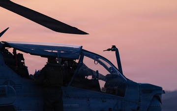 HMLA-369 arrives at Osan Air Base