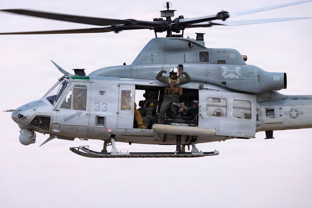 HMLA-369 arrives at Osan Air Base