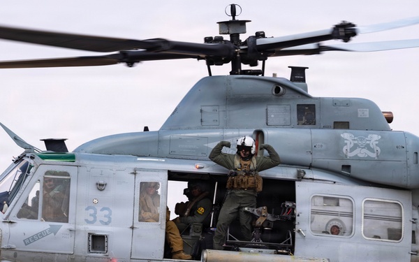 HMLA-369 arrives at Osan Air Base