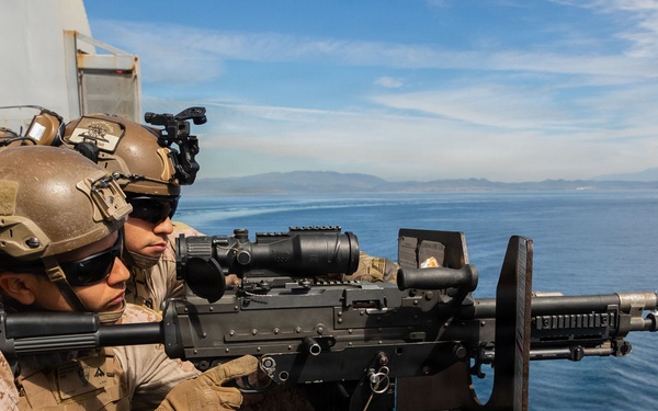 USS Portland Sailors and Marines Conduct Routine Operations