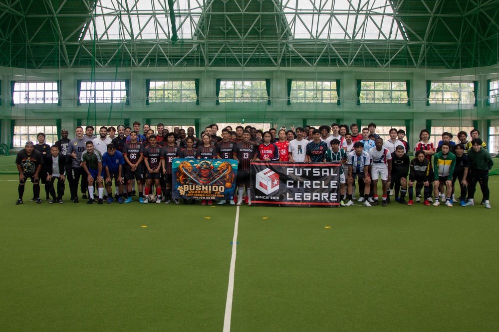 SOFA Members and local nationals come together for a futsal tournament