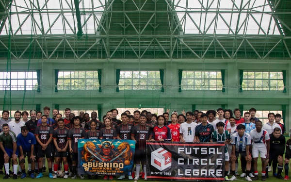 SOFA Members and local nationals come together for a futsal tournament