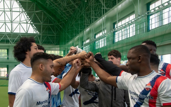 SOFA Members and local nationals come together for a futsal tournament