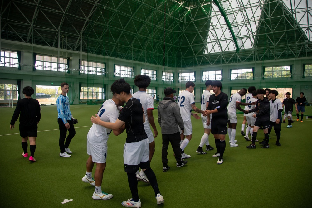 SOFA Members and local nationals come together for a futsal tournament