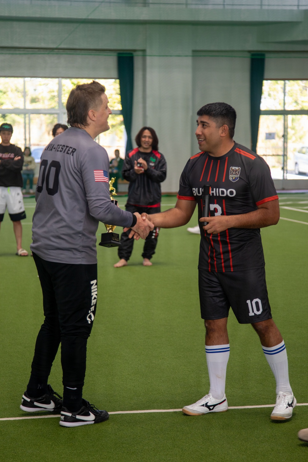 SOFA Members and local nationals come together for a futsal tournament