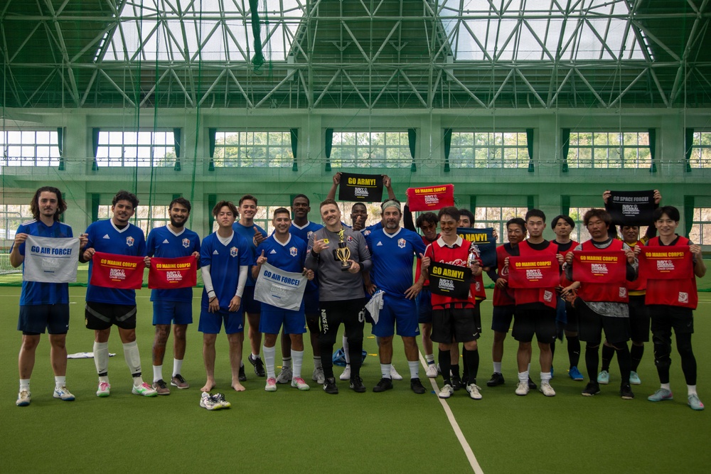 SOFA Members and local nationals come together for a futsal tournament