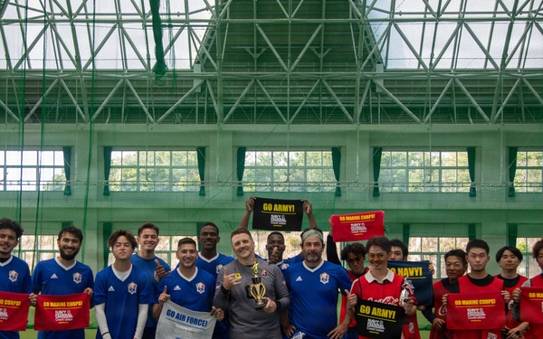 SOFA Members and local nationals come together for a futsal tournament
