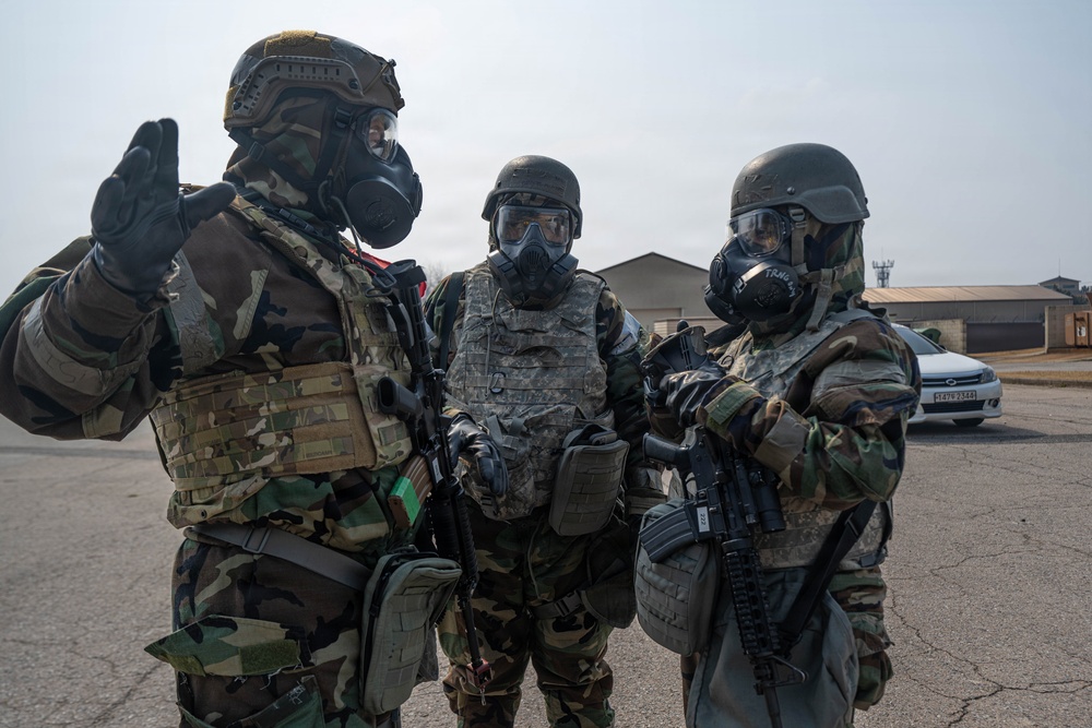 Freedom Shield 26: Mission Ready Airmen respond to simulated casualty