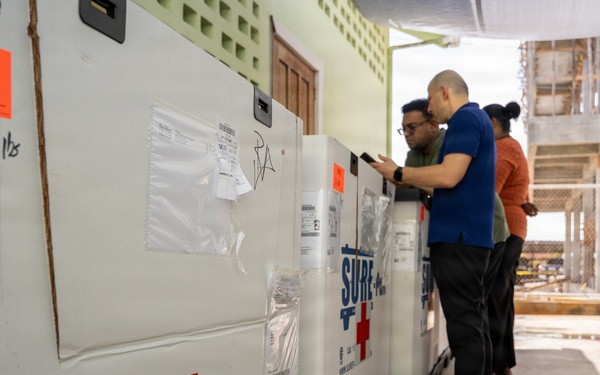 Medical logistics kick off LAMAT26 Guyana