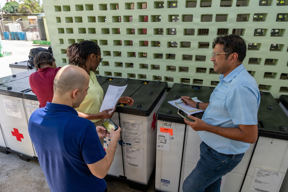 Medical logistics kick off LAMAT26 Guyana