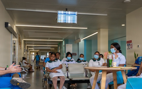 All hands healing at De Kinderen during LAMAT26