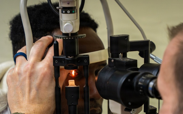 Guyana, U.S. Air Force medical teams deliver specialized eye care during LAMAT 2026
