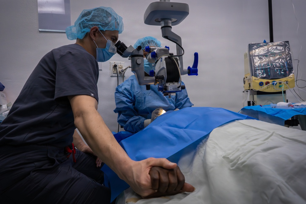 Guyana, U.S. Air Force medical teams deliver specialized eye care during LAMAT 2026
