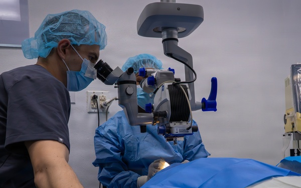 Guyana, U.S. Air Force medical teams deliver specialized eye care during LAMAT 2026