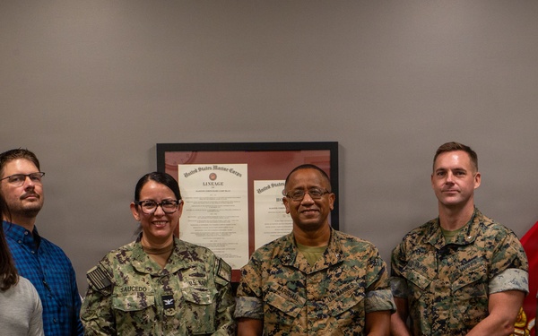 Senior Service Members and Elected Officials visit Camp Blaz