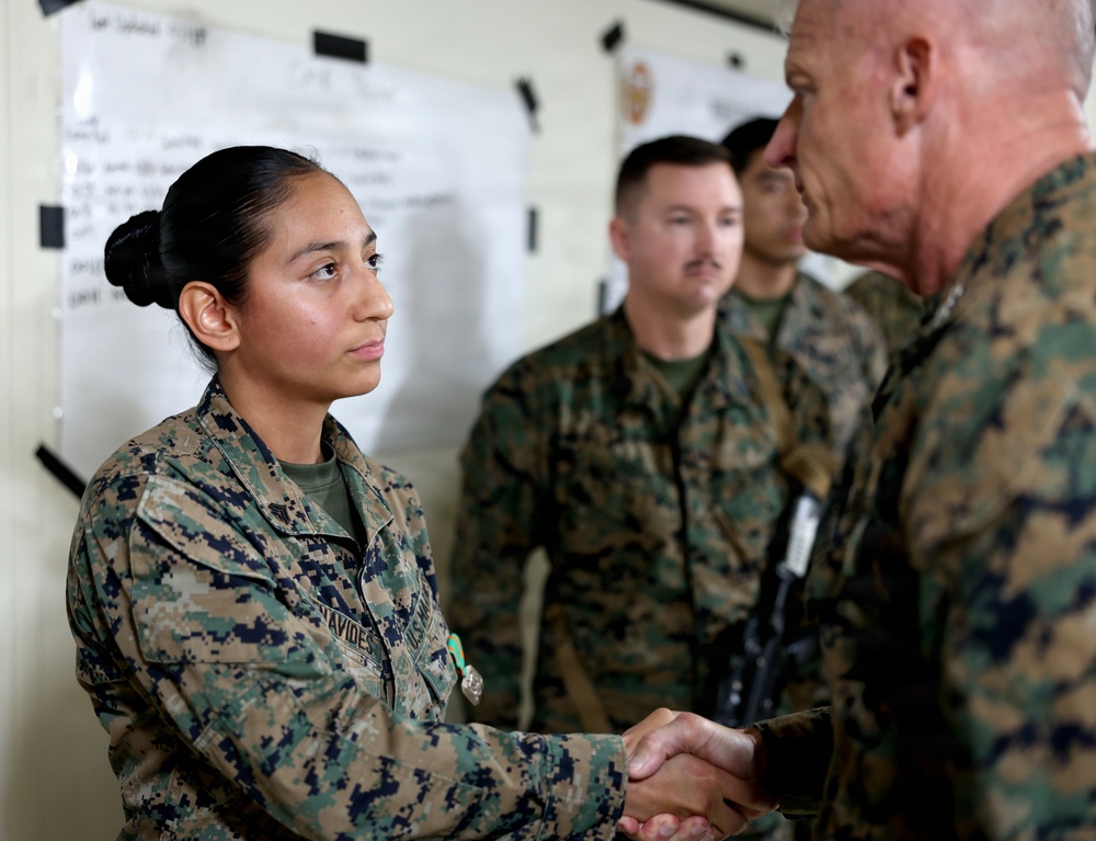 III MEF Commander visits Marines during Korean Marine Exchange Program 26, Freedom Shield 26