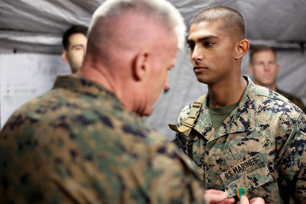 III MEF Commander visits Marines during Korean Marine Exchange Program 26, Freedom Shield 26