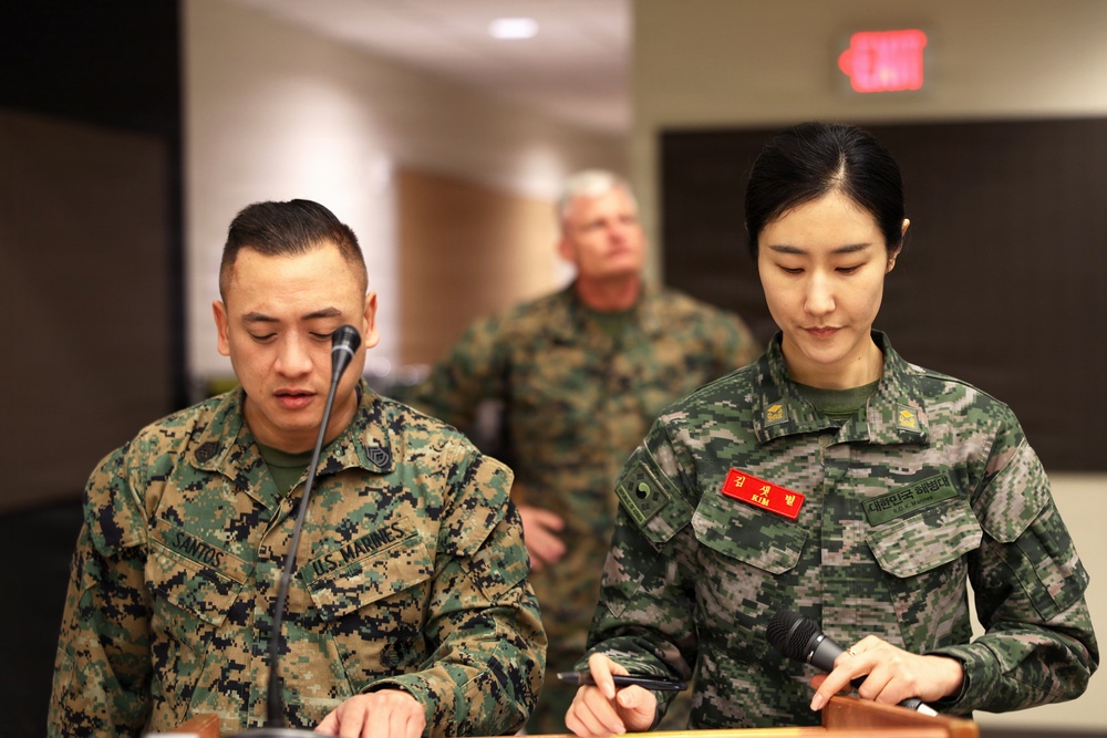 ROK Marine Corps Commandant, III MEF Commander close out Freedom Shield 26
