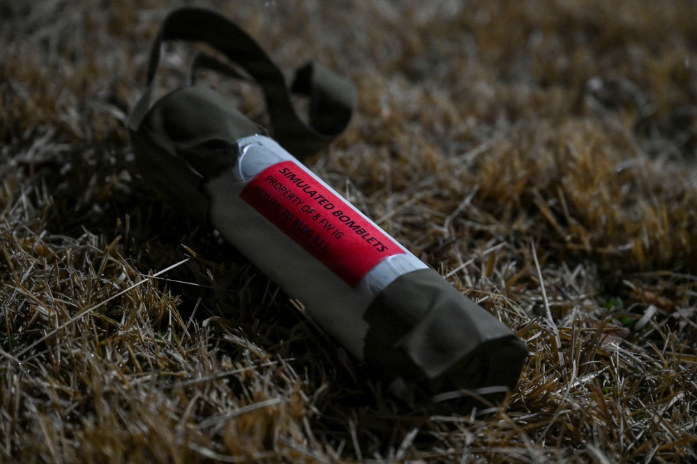 8th CES EOD team clears the blast zone during FS26