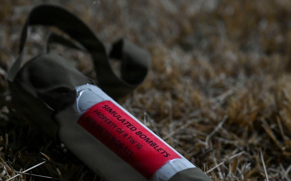 8th CES EOD team clears the blast zone during FS26