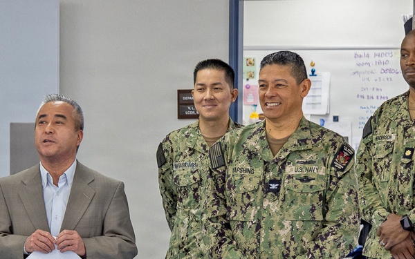 U.S. Naval Hospital Yokosuka Honors Galley Supervisor for Exemplary Service