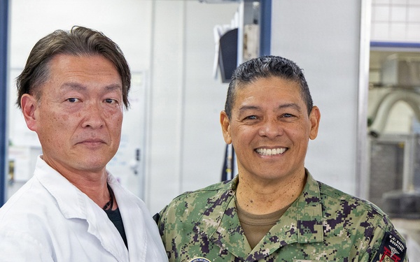 U.S. Naval Hospital Yokosuka Honors Galley Supervisor for Exemplary Service