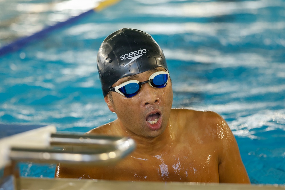 FAW-31 hosts annual swim competition at MCAS Iwakuni