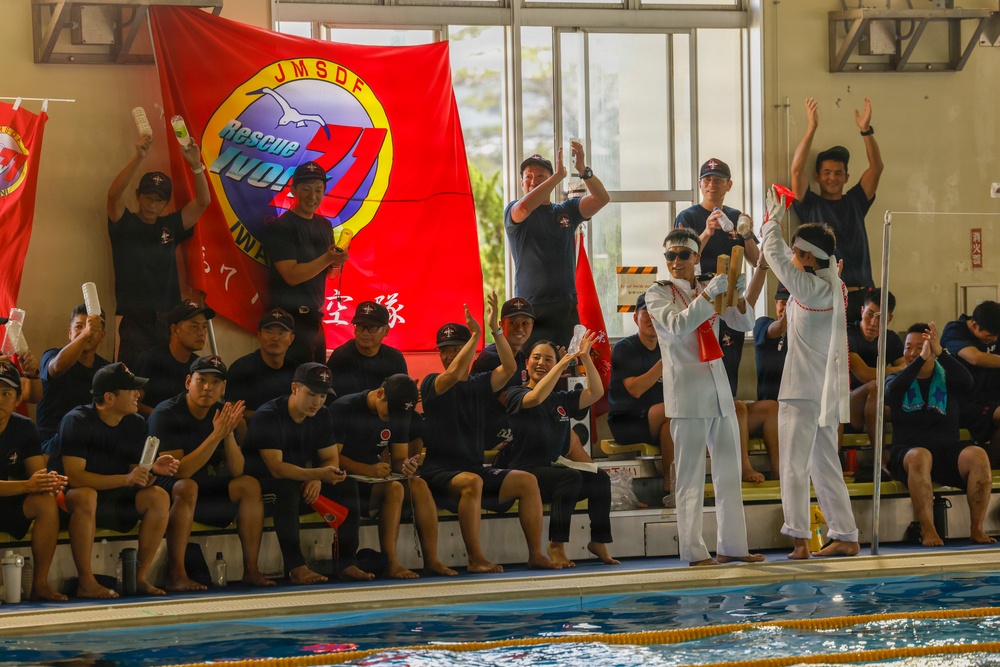 FAW-31 hosts annual swim competition at MCAS Iwakuni