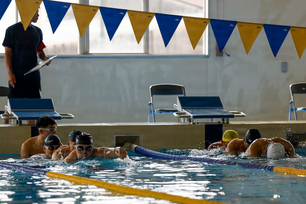FAW-31 hosts annual swim competition at MCAS Iwakuni