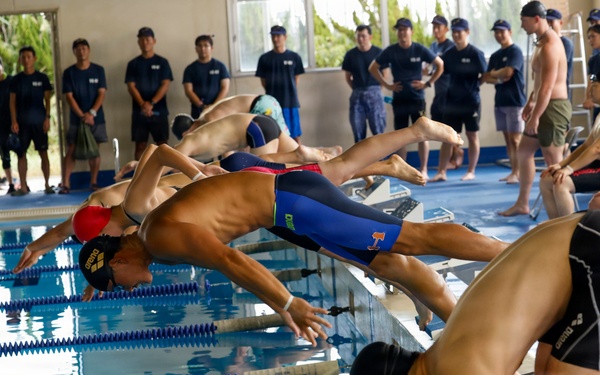 FAW-31 hosts annual swim competition at MCAS Iwakuni