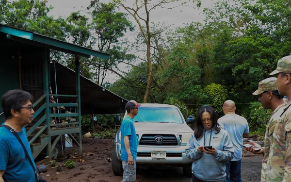 Hawaii National Guard CERF-P assists with the Waialua flood response