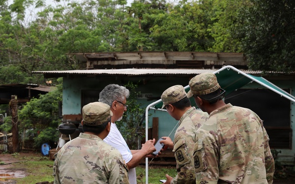 Hawaii National Guard CERF-P assists with the Waialua flood response