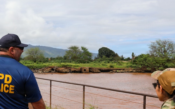 Hawaii National Guard CERF-P assists with the Waialua flood response