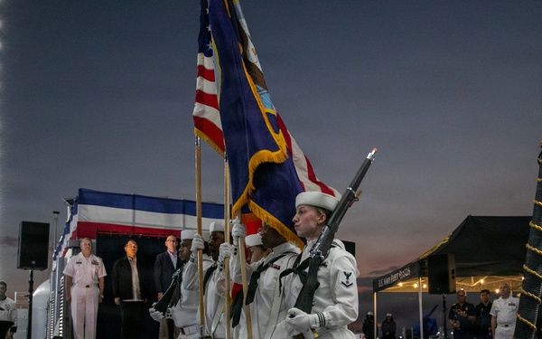 U.S. 7th Fleet, Blue Ridge Team Host Big Top Reception in Manila, Philippines