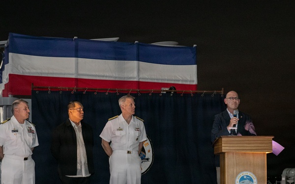 U.S. 7th Fleet, Blue Ridge Team Host Big Top Reception in Manila, Philippines
