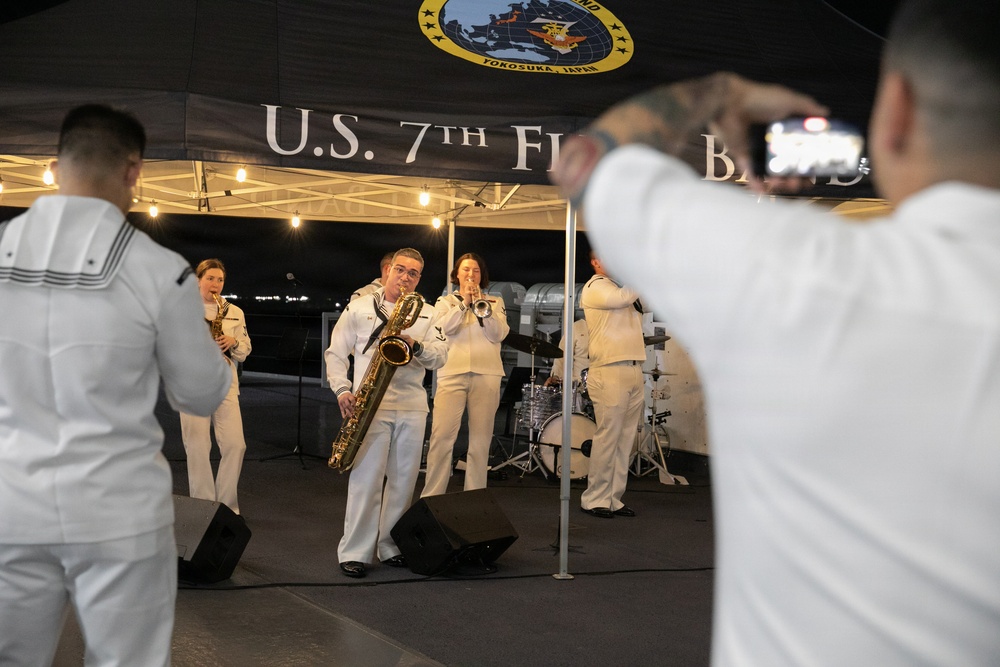 U.S. 7th Fleet, Blue Ridge Team Host Big Top Reception in Manila, Philippines