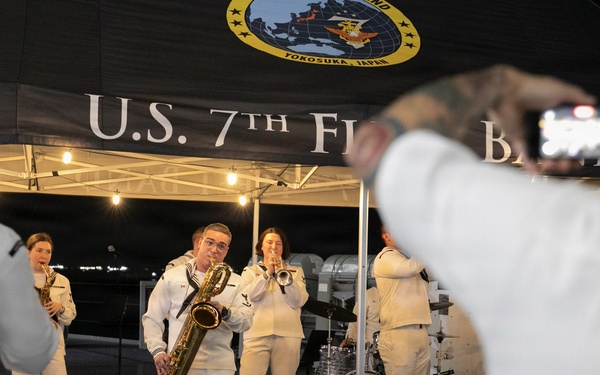 U.S. 7th Fleet, Blue Ridge Team Host Big Top Reception in Manila, Philippines
