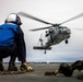 11th MEU Marines, Sailors Conduct Flight Deck Operations Aboard USS Comstock