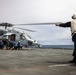 11th MEU Marines, Sailors Conduct Flight Deck Operations Aboard USS Comstock