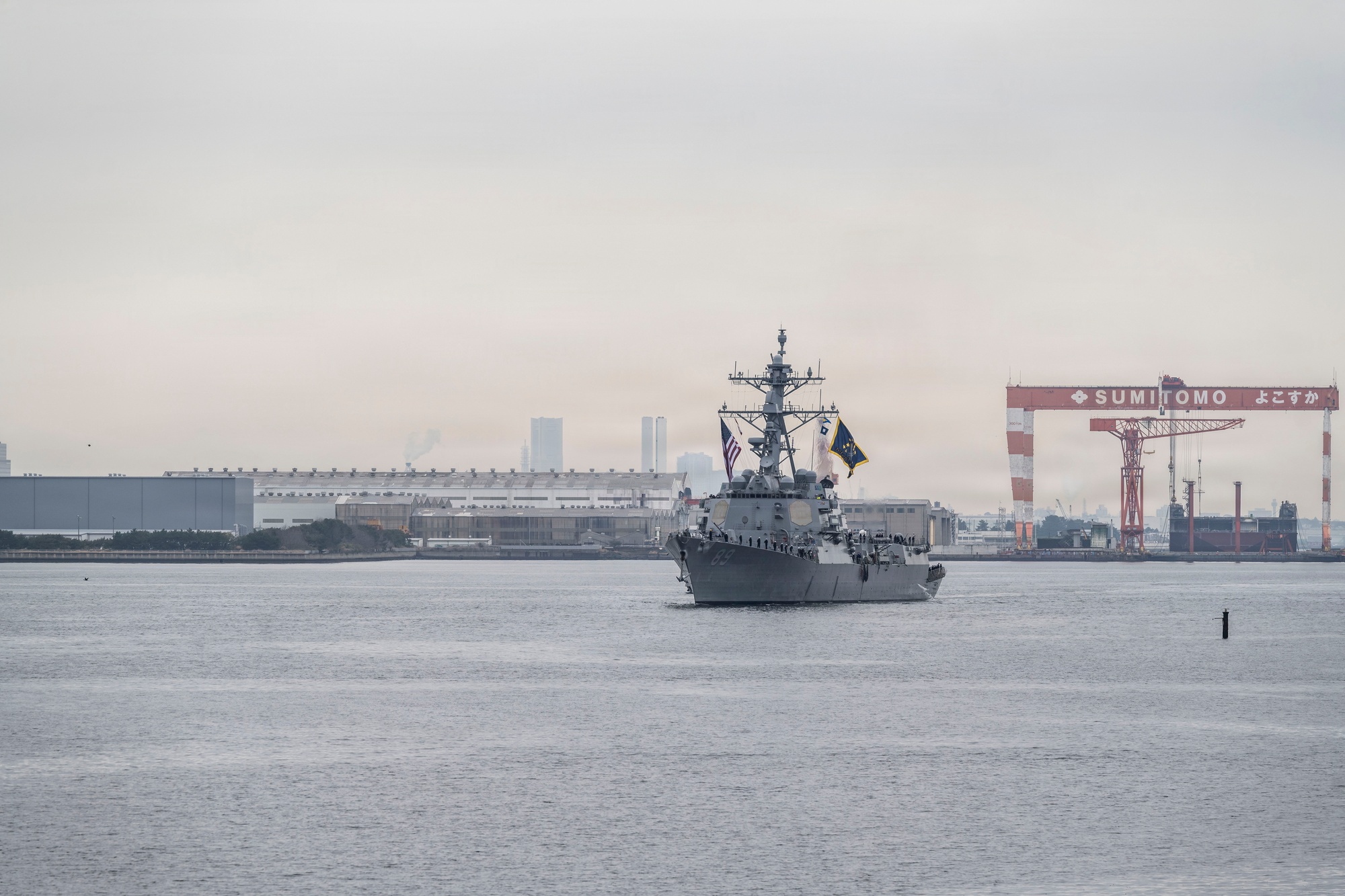 DVIDS - Images - USS Mustin (DDG 89) Returns to Forward-Deployed
