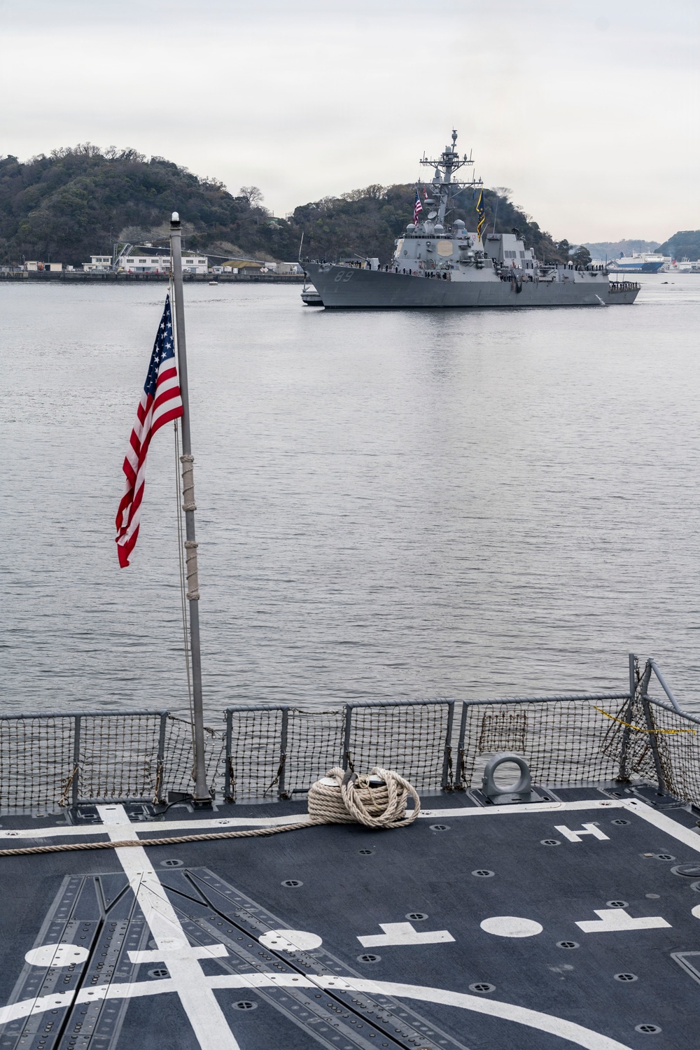 USS Mustin (DDG 89) Returns to Forward-Deployed Naval Forces in Yokosuka
