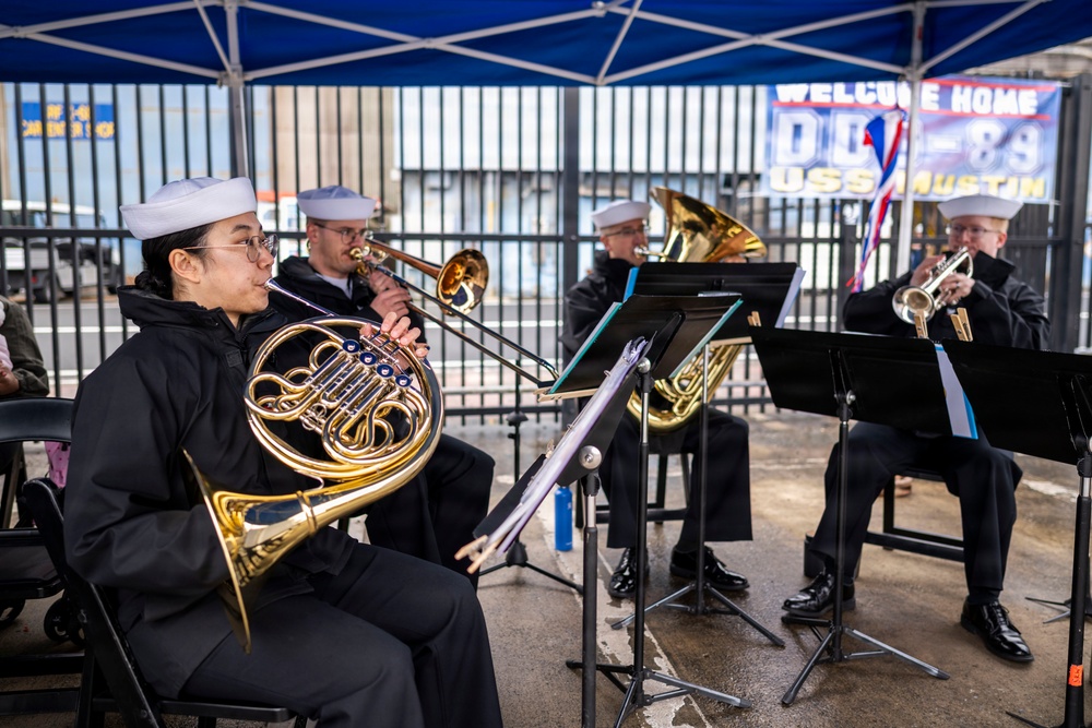 USS Mustin (DDG 89) Returns to Forward-Deployed Naval Forces in Yokosuka