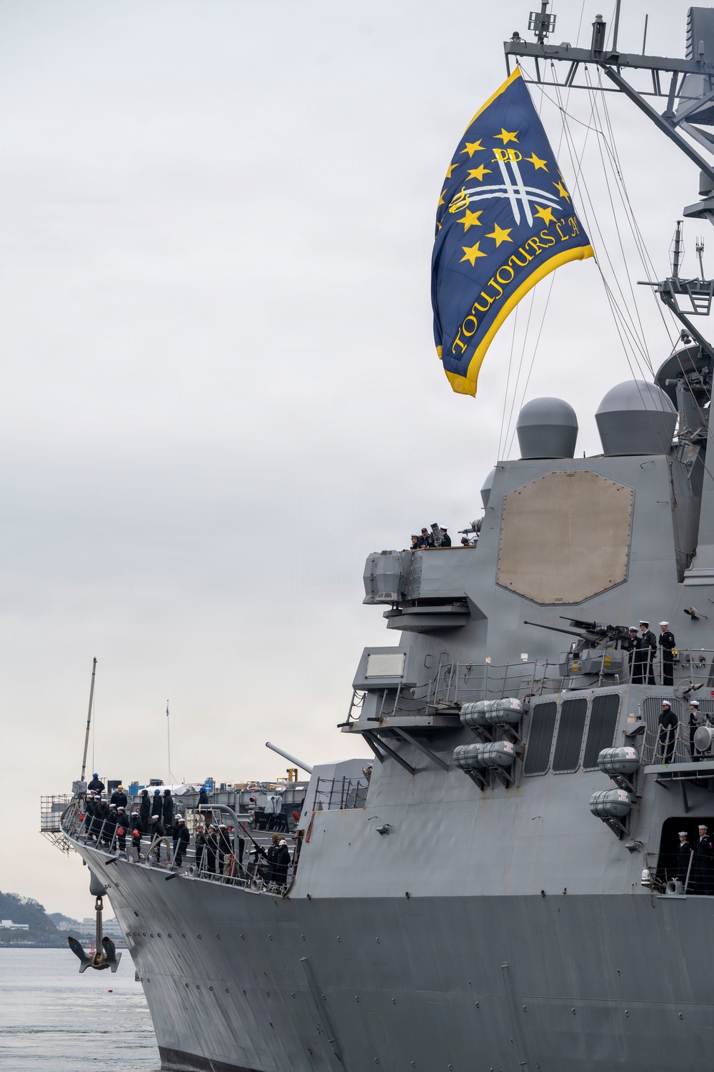 USS Mustin (DDG 89) Returns to Forward-Deployed Naval Forces in Yokosuka