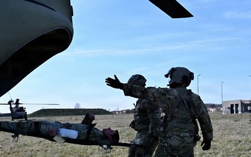 USAHC Ansbach and mission partners test readiness in MASCAL Exercise