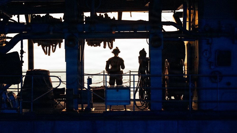 Task Force Ashland Marines Provide Security Through Balabac Strait