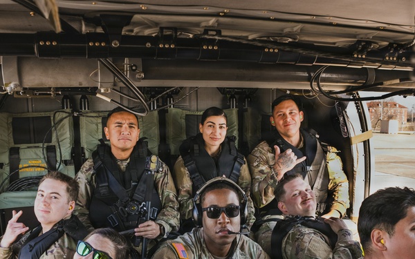 Indiana National Guard aircrews assist with Army Reserves Helocast